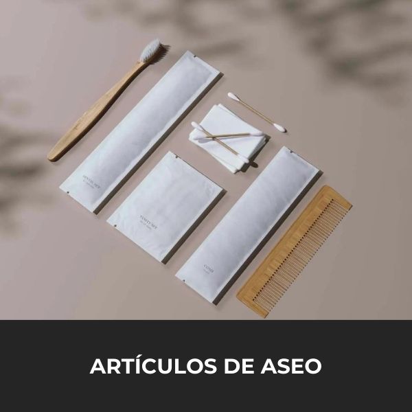 Articulos de aseo para hoteles