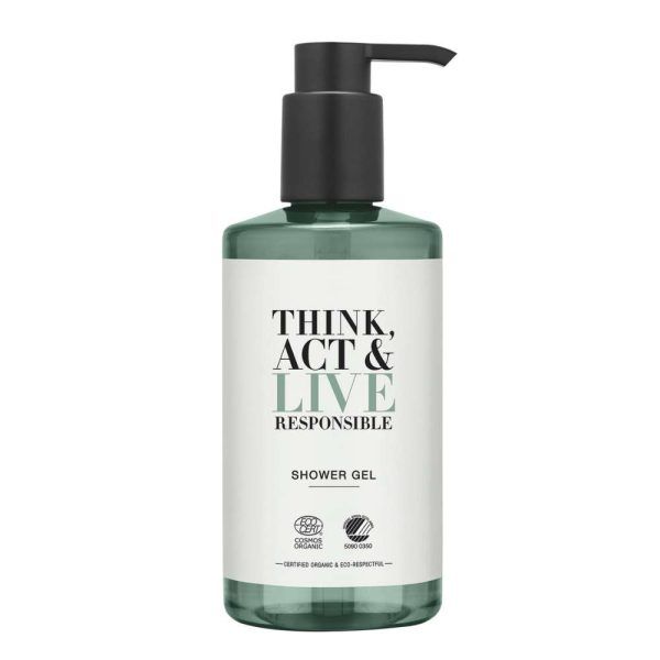 Gel de ducha 300ml recomendado para Hoteles Think Act & Live - Pump