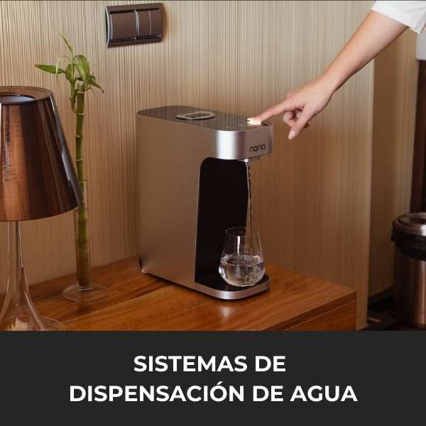 Dispensacion de agua para hoteles