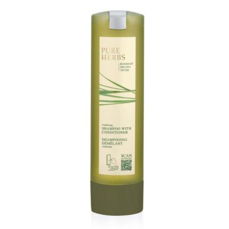 Champú con acondicionador 300ml recomendado para hoteles Pure Herbs - Smart Care