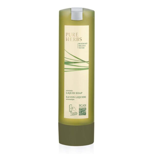 Jabón líquido 300ml recomendado para hoteles Pure Herbs - Smart Care