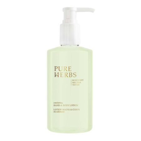 Loción manos y cuerpo 300ml recomendado para hoteles Pure Herbs - Pump