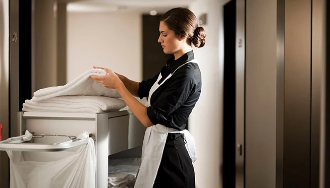 Lavandería sostenible en hoteles